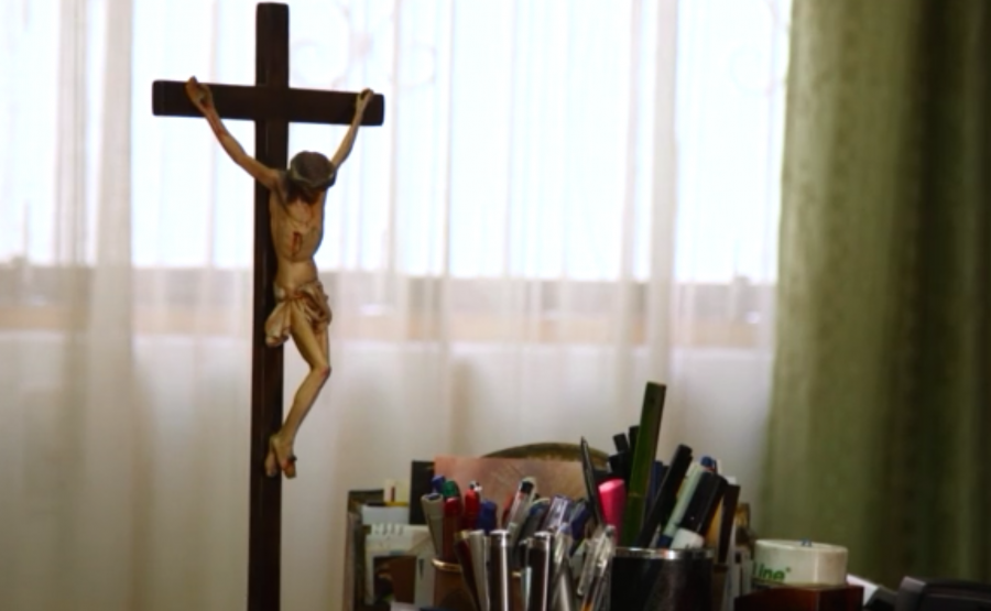 Inside the office of Vicar General Juan Roger Rodriguez Ruiz, the one diocese leader who agreed to an interview. Inside the office of Vicar General Juan Roger Rodriguez Ruiz, the one diocese leader who agreed to an interview.